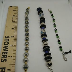 @&+%HANDMADE BY ME! @#+Three bracelets with clasps